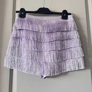 Fringe shorts